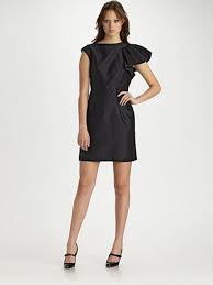 Classic Dress With Fabulous Shoulder Detail Milly Fiona Cocktail Dress Clothes For Women Classic Dress Dresses