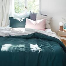 Check spelling or type a new query. Housse De Couette 100 Lin Emeraude 200 X 200 Cm Petit Jour Maisons Du Monde