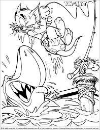 Tom and jerry coloring pages coloring book â™¥ kolorowanki. Tom And Jerry Coloring Book Page For Kids Coloring Library