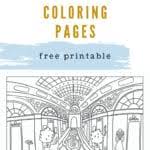 You can get the complete pdf here. Free Paris Coloring Pages Misadventures With Andi
