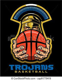 Trojans Basketball Vector Stock Illustration Royalty Free Illustrations Stock Clip Art Icon Stock Clipart Icons Logo Line Clip Art Logo Graphic Line Art