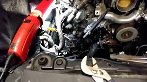 Image gallery of 62 new 2019 lexus ls 460 engine. Ls 460 Part 1 Water Pump Replacement Youtube
