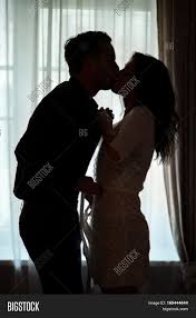 Couple Kissing Near Image & Photo (Free Trial) | Bigstock