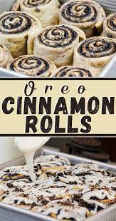 Oreo Cinnamon Rolls Fluffy Cinnamon Rolls With Dark Chocolate Filling Recipe Yummy Food Dessert Food Recipies Diy Food Recipes