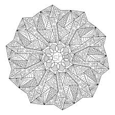 Download Mandala For Coloring Book Page Abstract Decorative Round Ornament Antistress Stock Vector Crushpixel