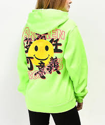 Black And Neon Green Hoodie Broken Promises Kamikaze Neon Green Hoodie Zumiez Green Hoodie Hoodie Zumiez Neon Hoodies