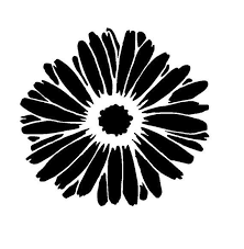 Snowflake illustration vector art, cad files. Gerbera Flower Stencil Mylar 125 190 Micron Size 6 6 Inches Please Check My Other Listings For Other Sizes Flower Stencil Stencil Crafts Silhouette Stencil