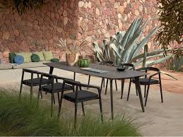 Solid By Manutti Linee Morbide In Legno Massello Outdoor Chairs Tuscan Decorating Outdoor Dining Table