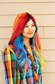 Two things let the asian boys win the hearts of many; Rainbow Hair Color Strayhair