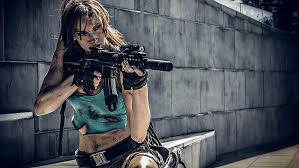 Tons of awesome free guns wallpapers to download for free. Black Rifle Women Girls Guns Hd Wallpaper Wallpaperbetter