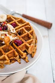 I used quick steel cut oats and no salt added cottage cheese. Date And Banana Oat Flour Waffles In The Blender