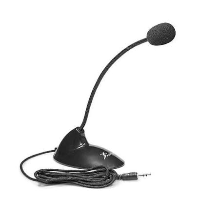 Foto de um microfone