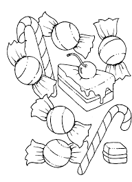 A Collection Of Delicious Candy Coloring Pages Candy Coloring Pages Heart Coloring Pages Halloween Coloring Pages