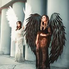 Black Angel Wings Costume Angel Wings Costume Cosplay Wings Christmas Costume Etsy Cosplay Wings Angel Wings Costume Wings Costume