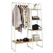 White melamine wood shelf 15.75 in. Wood Closet Organizer Target