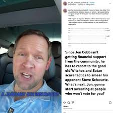 Jon Cobb has no message or platform other than lying to voters. , Real  Temeculans know this behavior doesn't belong here and slandering an honest  man is despicable., Vote NO to Lies. , Vote YES to ...