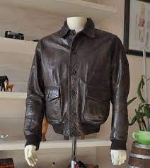 Pin On Leather Flight Jackets