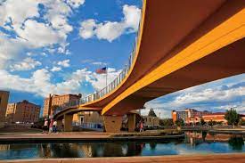 The pueblo riverwalk returned the arkansas river to its historic location at the heart of downtown pueblo, after being diverted due to a flood that destroyed much of pueblo. Explore Pueblo Pueblo Convention Center