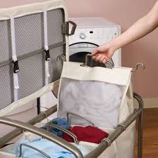 Seville Classics 3 Bag Laundry Sorter With Folding Table Web182 The Home Depot Laundry Sorter Laundry Sorter Hamper Folding Laundry