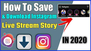 Tap the camera icon in the top left of the screen. How To Save Download Instagram Live Stream Videos Instagram Live Story Download Story Saver App Youtube