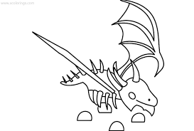 Roblox Adopt Me Coloring Pages Shadow Dragon Shadow Dragon Coloring Pages Dragon Coloring Page