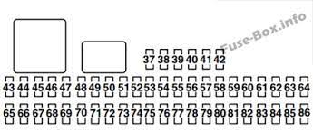 The first fuse box is located in the engine bay, on the left side of the car and the second fuse box is located above the passenger footwell, right underneath the glove compartment. Fuse Box Diagram Mazda 3 Bk 2003 2009