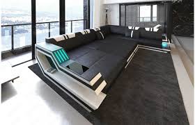 Xxl Wohnlandschaft Ravenna Leder Wohnzimmer Sofa Wohnen Sofas Wohnzimmer