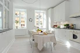 40 Photos De Cuisine Scandinave Les Cuisines De Reve Choisies Pour Vous Archzine Fr Salle A Manger Scandinave Cuisine Moderne Blanche Cuisines Design