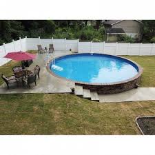 Pin By Robyn Taylor On Backyard Pool In 2020 Backyard Pool Landscaping Inground Pool Landscaping Small Inground Pool