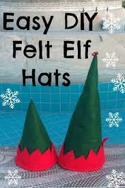 Easy Diy Felt Elf Hat Pattern So Sew Easy Christmas Diy Sewing Kids Christmas Ornaments Kids Christmas