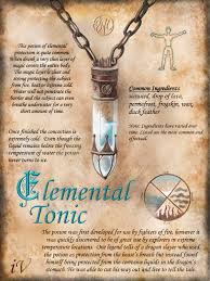 Spell Book Elemental Tonic By Bradlyvancamp On Deviantart