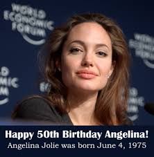 Angelina turns 50 ! Happy Birthday !*** # ***Angelina Jolie (born Angelina  Jolie Voight, June 4, 1975) is an American actress, filmmaker, and  humanitarian. The recipient of numerous accolades, including two