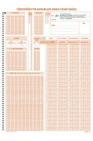 Optik form / optik form format / optik format / fmt / optik form fmt. Tyt Ayt Optik Form Akbim E Satis