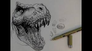 Pen And Ink Drawing Tutorials How To Draw A T Rex Dinosaur Youtube See more ideas about draw, drawings, dinosaur drawing. pen and ink drawing tutorials how to draw a t rex dinosaur