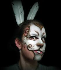 We also show you how to paint a cute cat & dog face, but you'll have to watch items needed to face paint a bunny face: 50 Inspiration Face Painting Ideas Freshdesignweb