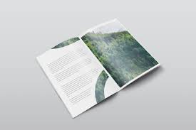 Download Free A4 Psd Magazine Mockup Isometric View Creativebooster