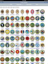 Boyscout Badge Chart Google Search Boy Scouts Merit