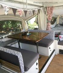 But the vast majority of pop up camper rentals are between $50 and $90 per night. Teresa S Pop Up Camper Remodel The Pop Up Princess Camper Makeover Remodeled Campers Camper Interior Design