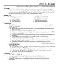 Best 20 resume objective examples for executive assistant positions. Pin On 3 Resume Format