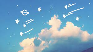 Cute aesthetic wallpapers for computers wallpapershit. Aesthetic Wallpaper Desktop Blue