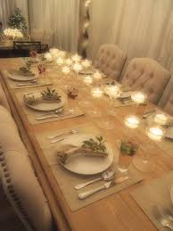 Take the kitchen prep and meal planning out of christmas eve and christmas day dinner with these fine dining options. Lots Of Tea Lights For The Christmas Table Christmas Dinner Table Festive Table Setting Christmas Table Settings