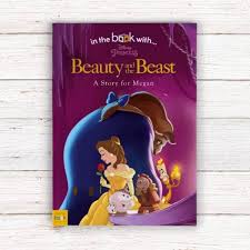 Disney beauty and the beast book. Personalised Disney Beauty The Beast Story Book Softback