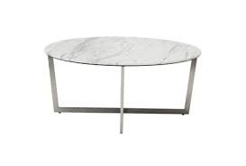 Diy kintsugi | how to build a round concrete coffee table. Liv White Faux Marble 36 Inch Round Coffee Table With Brushed Stainless Steel Base Living Spaces