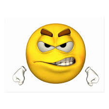 Happy guy rage face meme post. Emotion Guy Angry Postcard Zazzle Com In 2021 Funny Emoji Faces Funny Emoji Emoji Meme