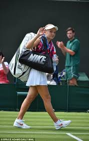 Professional tennis player from • wta best ranking single #20 @fedcup member | twuko. Wimbledon British Wildcard Katie Swan Crashes Out On Third Day Daily Mail Online