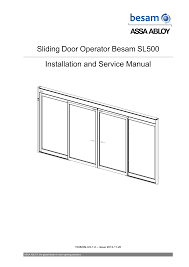 Check spelling or type a new query. Https Www Addisonautomatics Com Wp Content Uploads Manuals Besam Sl500 Pdf