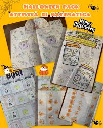 HALLOWEEN PACK attività di matematica per la classe 2