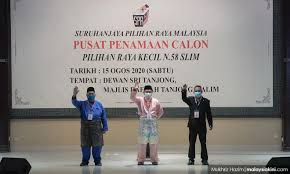 Pilihan raya umum malaysia wujud di dalam dua peringkat: Malaysiakini Siapa Di Tiga Penjuru Prk Slim