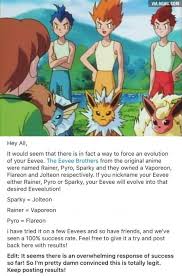 How To Evolve Eevee Into Vaporeon In Pokemon Go Eevee Evolutions Pokemon Go It Truly Works Try It Pokemon Funny Pokemon Pokemon Go