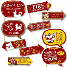 A Fabulous Photo Booth Has Two Things A Great Backdrop And Unique Photo Booth Props Photo Booth Prop Kits Chinese New Year Decorations Chinese New Year Party